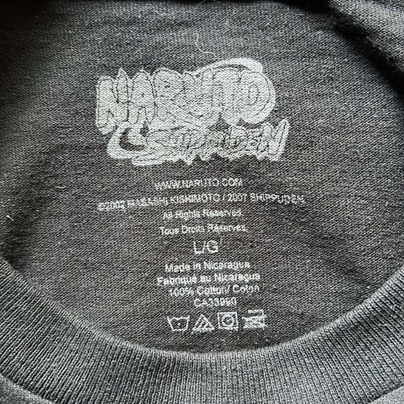 Naruto T-Shirt (Black) - Men’s L - Picture 4 of 5